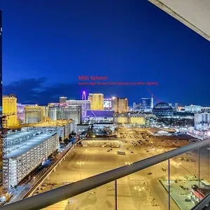 Mgm Signature-08-801 1br2ba F1 Strip View Balcony Holiday home Las Vegas